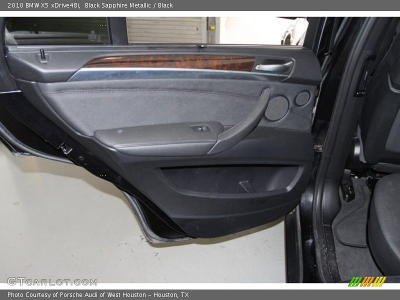 Black Sapphire Metallic / Black 2010 BMW X5 xDrive48i