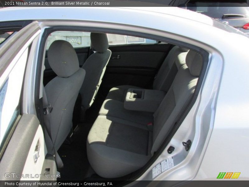 Brilliant Silver Metallic / Charcoal 2011 Nissan Sentra 2.0