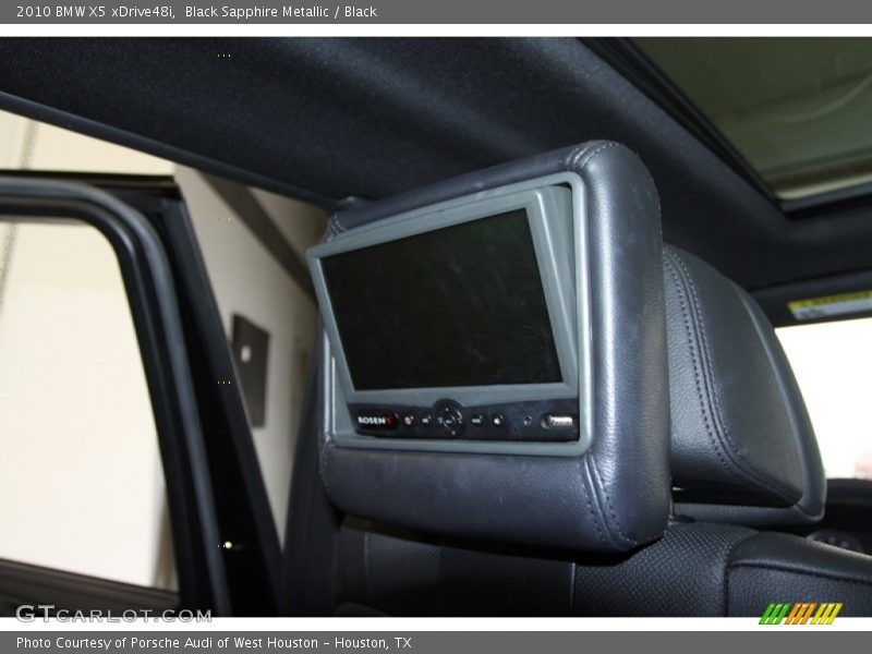 Entertainment System of 2010 X5 xDrive48i