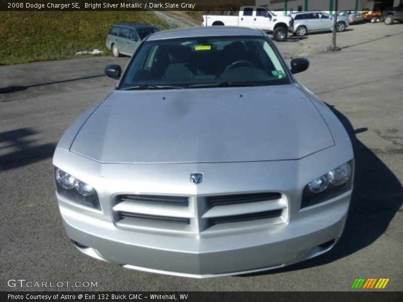 Bright Silver Metallic / Dark Slate Gray 2008 Dodge Charger SE