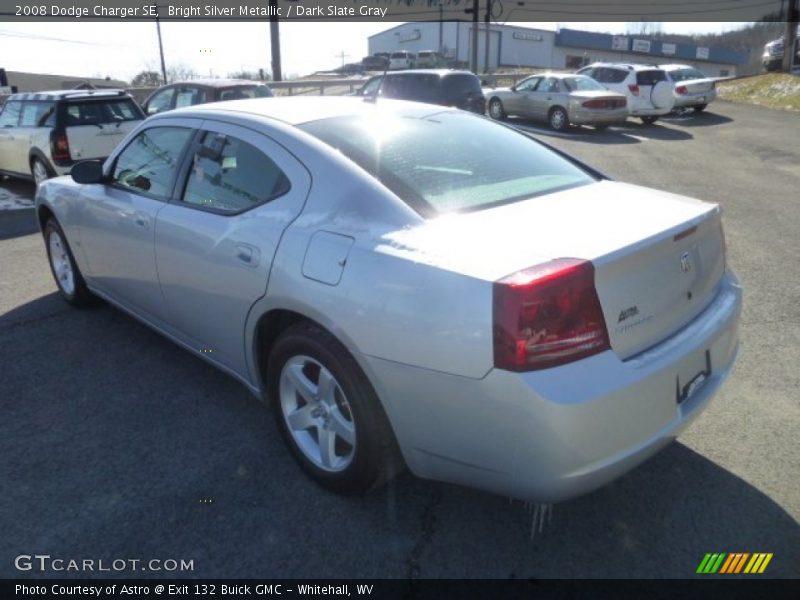 Bright Silver Metallic / Dark Slate Gray 2008 Dodge Charger SE