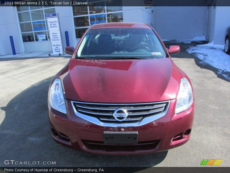 Tuscan Sun / Charcoal 2011 Nissan Altima 2.5 S