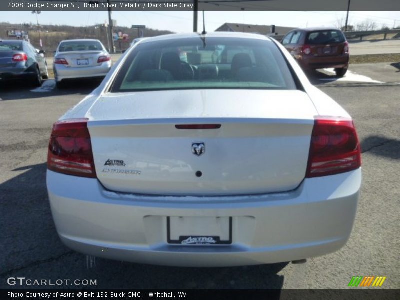Bright Silver Metallic / Dark Slate Gray 2008 Dodge Charger SE