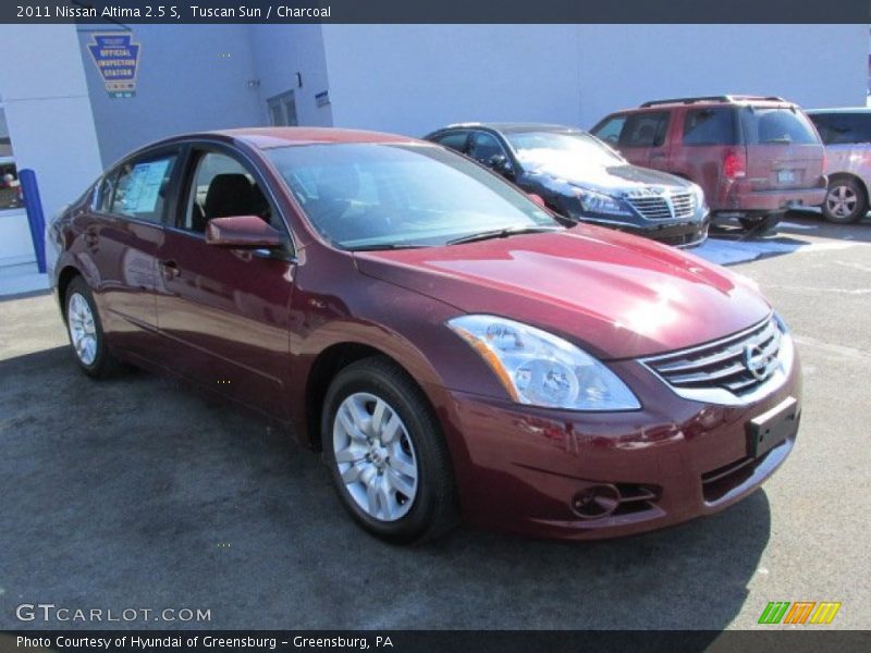 Tuscan Sun / Charcoal 2011 Nissan Altima 2.5 S