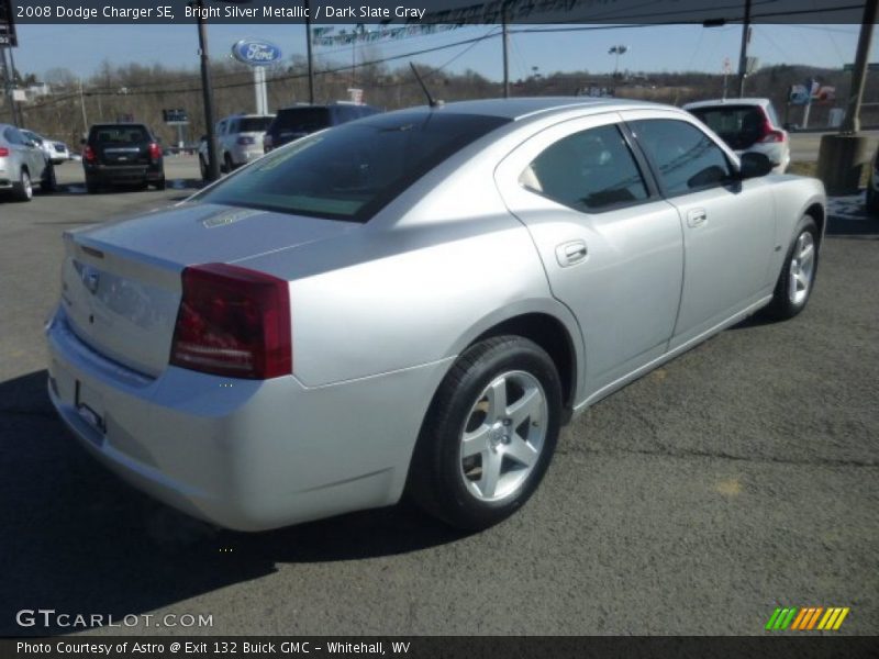 Bright Silver Metallic / Dark Slate Gray 2008 Dodge Charger SE
