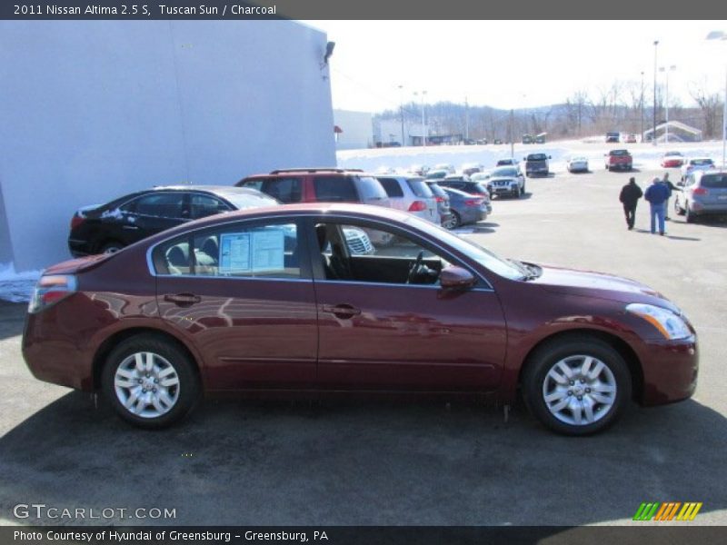 Tuscan Sun / Charcoal 2011 Nissan Altima 2.5 S