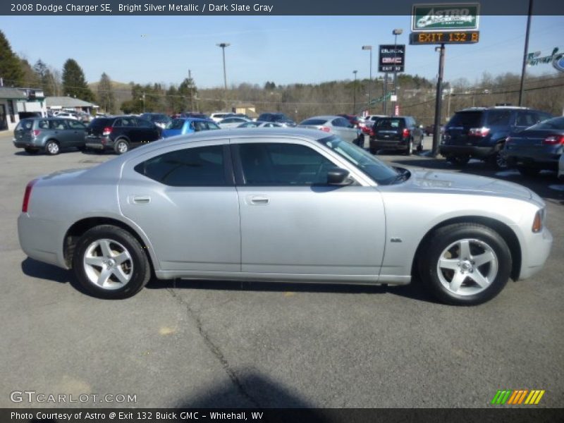 Bright Silver Metallic / Dark Slate Gray 2008 Dodge Charger SE