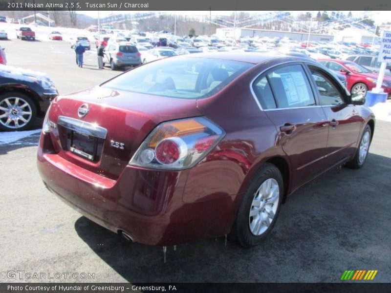 Tuscan Sun / Charcoal 2011 Nissan Altima 2.5 S