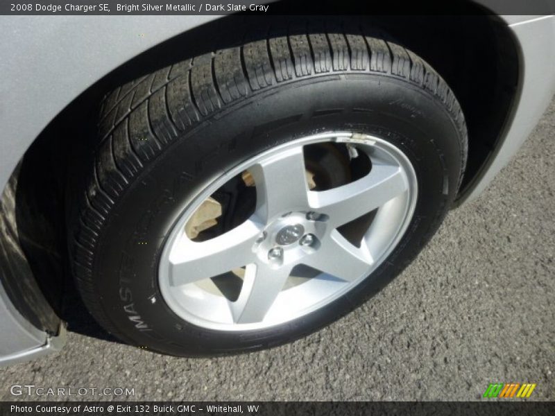 Bright Silver Metallic / Dark Slate Gray 2008 Dodge Charger SE