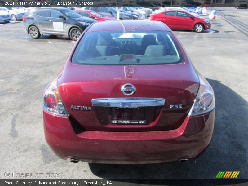 Tuscan Sun / Charcoal 2011 Nissan Altima 2.5 S