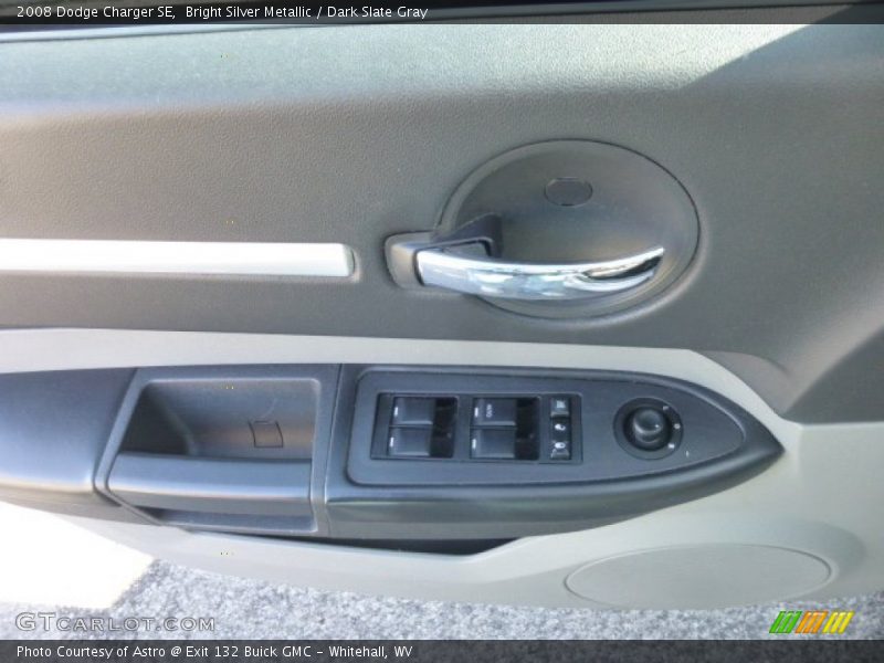 Bright Silver Metallic / Dark Slate Gray 2008 Dodge Charger SE