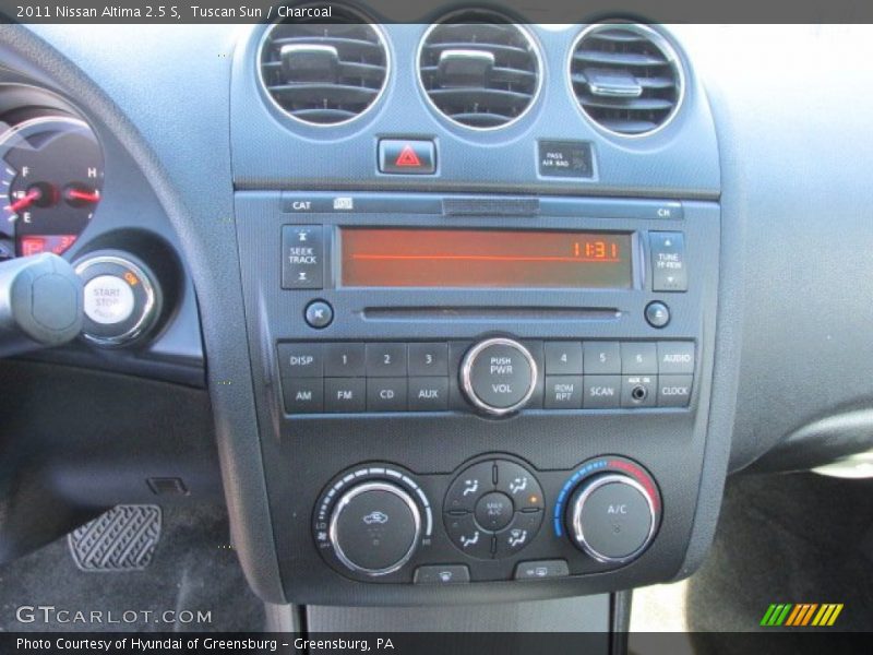 Tuscan Sun / Charcoal 2011 Nissan Altima 2.5 S
