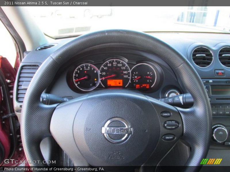 Tuscan Sun / Charcoal 2011 Nissan Altima 2.5 S