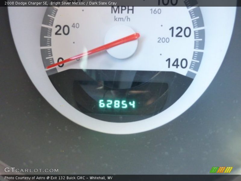 Bright Silver Metallic / Dark Slate Gray 2008 Dodge Charger SE