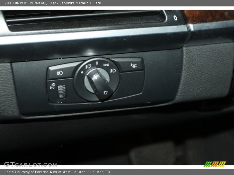 Black Sapphire Metallic / Black 2010 BMW X5 xDrive48i