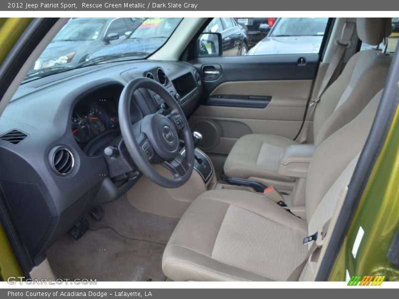  2012 Patriot Sport Dark Slate Gray Interior