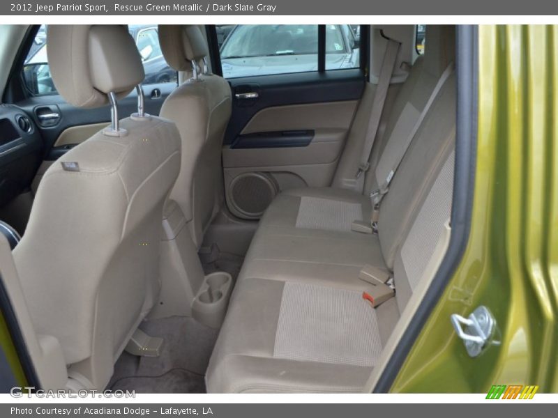 Rear Seat of 2012 Patriot Sport