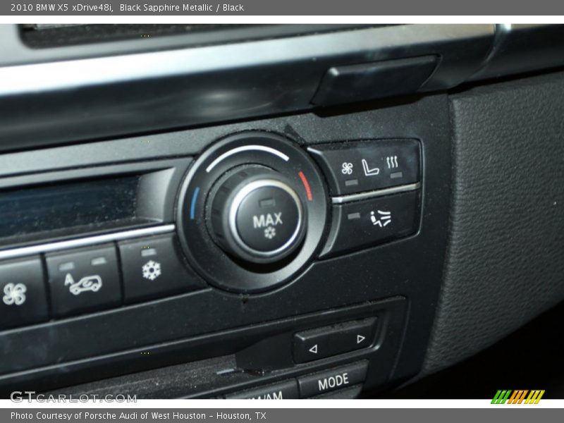 Black Sapphire Metallic / Black 2010 BMW X5 xDrive48i