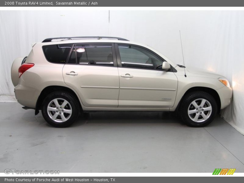 Savannah Metallic / Ash 2008 Toyota RAV4 Limited