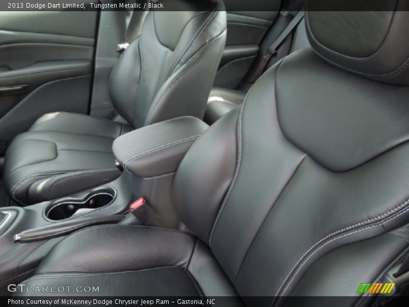 Tungsten Metallic / Black 2013 Dodge Dart Limited