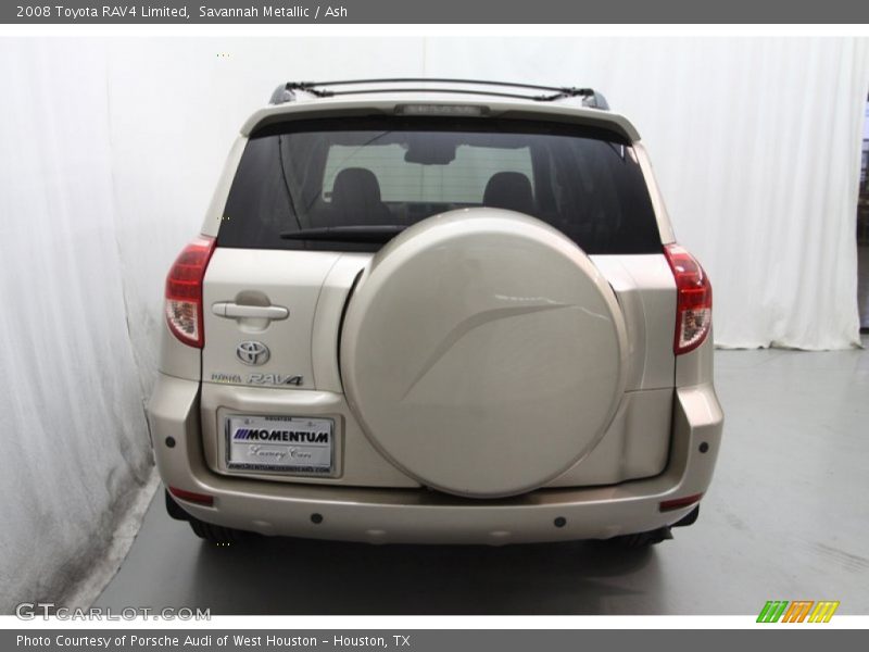 Savannah Metallic / Ash 2008 Toyota RAV4 Limited