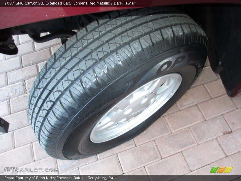 Sonoma Red Metallic / Dark Pewter 2007 GMC Canyon SLE Extended Cab