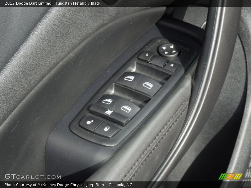 Tungsten Metallic / Black 2013 Dodge Dart Limited