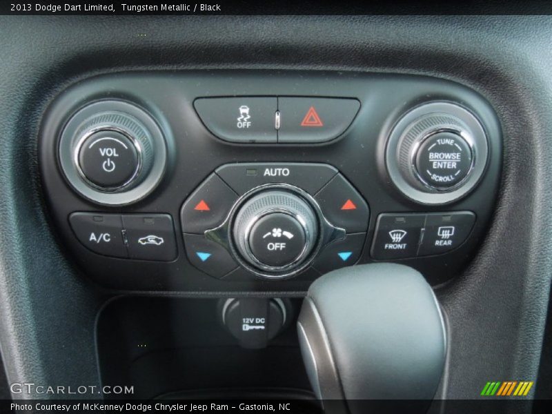 Tungsten Metallic / Black 2013 Dodge Dart Limited
