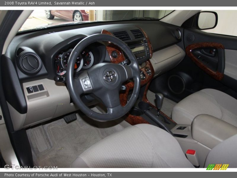  2008 RAV4 Limited Ash Interior