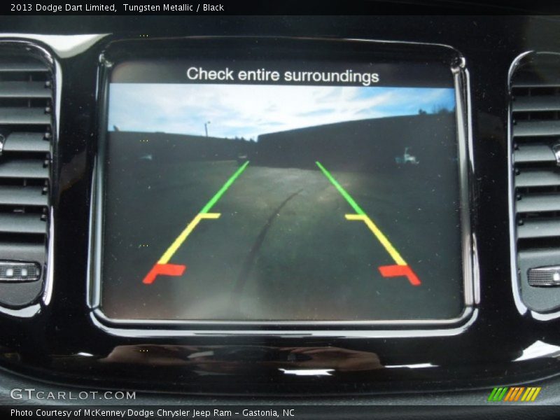 Tungsten Metallic / Black 2013 Dodge Dart Limited