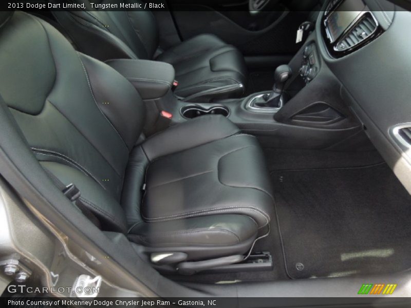 Tungsten Metallic / Black 2013 Dodge Dart Limited