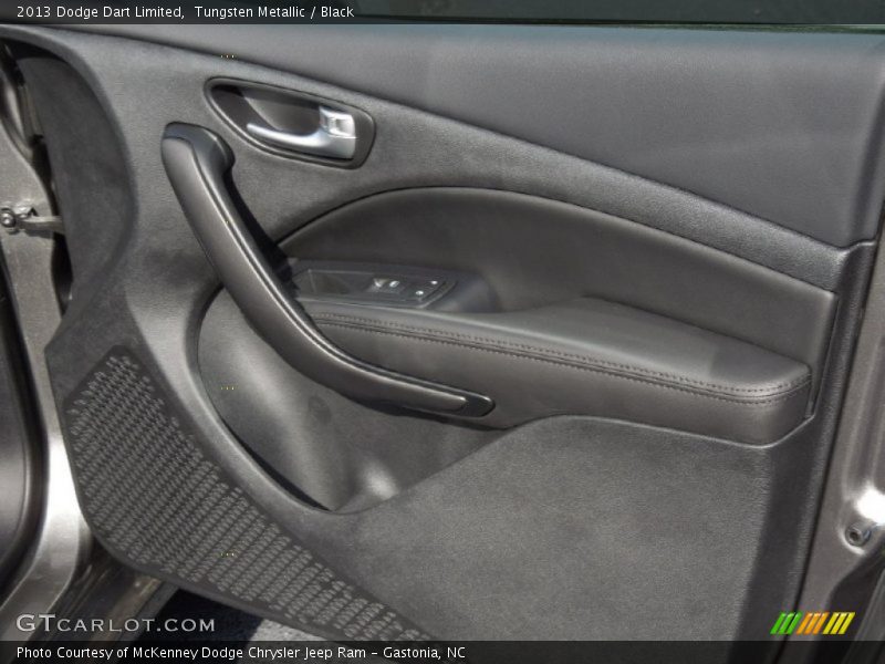 Tungsten Metallic / Black 2013 Dodge Dart Limited