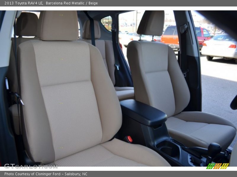 Barcelona Red Metallic / Beige 2013 Toyota RAV4 LE