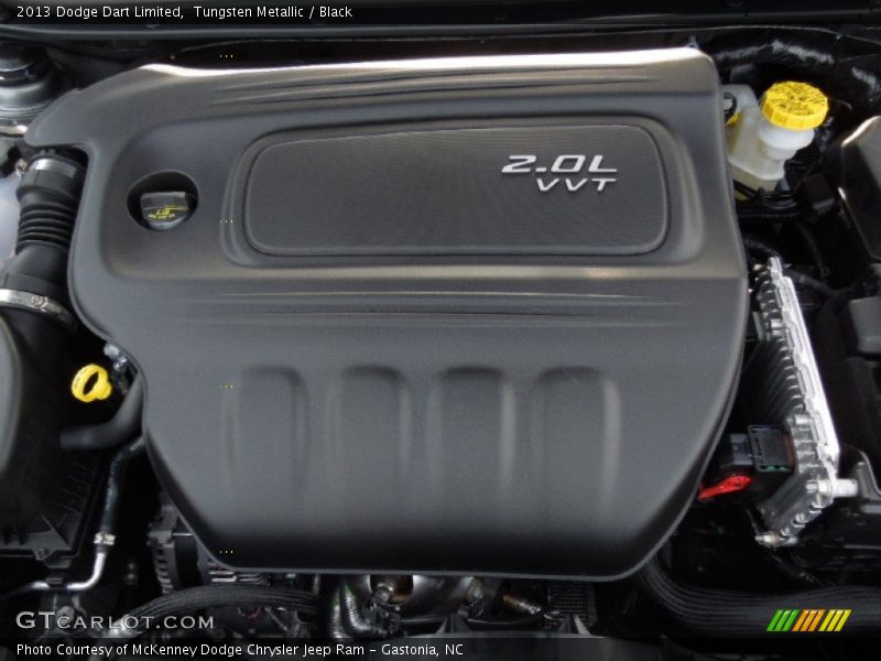 Tungsten Metallic / Black 2013 Dodge Dart Limited