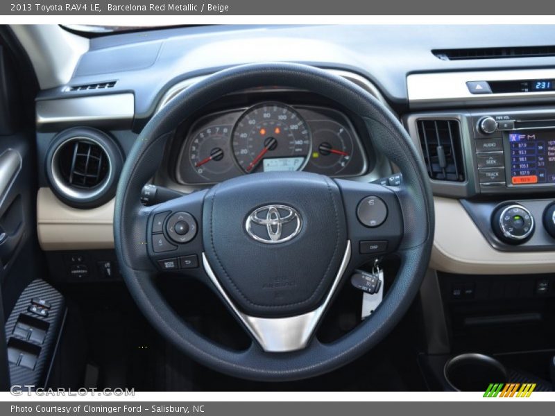  2013 RAV4 LE Steering Wheel