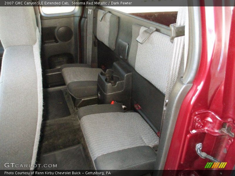 Sonoma Red Metallic / Dark Pewter 2007 GMC Canyon SLE Extended Cab