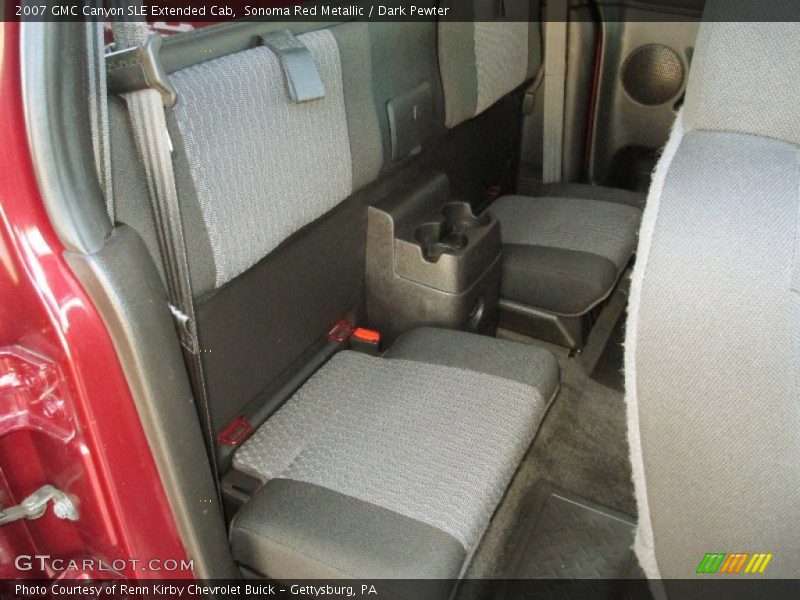 Sonoma Red Metallic / Dark Pewter 2007 GMC Canyon SLE Extended Cab