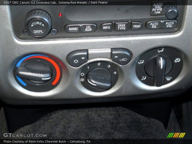 Sonoma Red Metallic / Dark Pewter 2007 GMC Canyon SLE Extended Cab