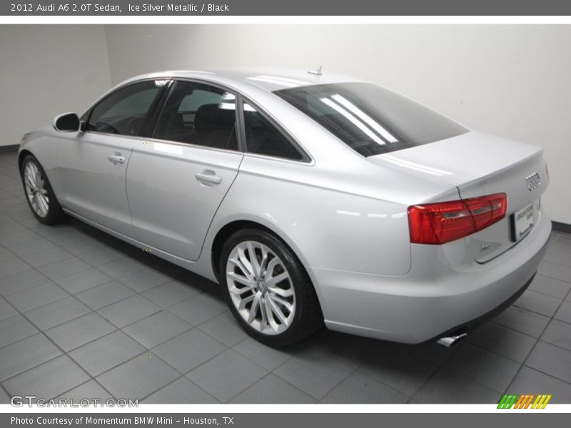 Ice Silver Metallic / Black 2012 Audi A6 2.0T Sedan