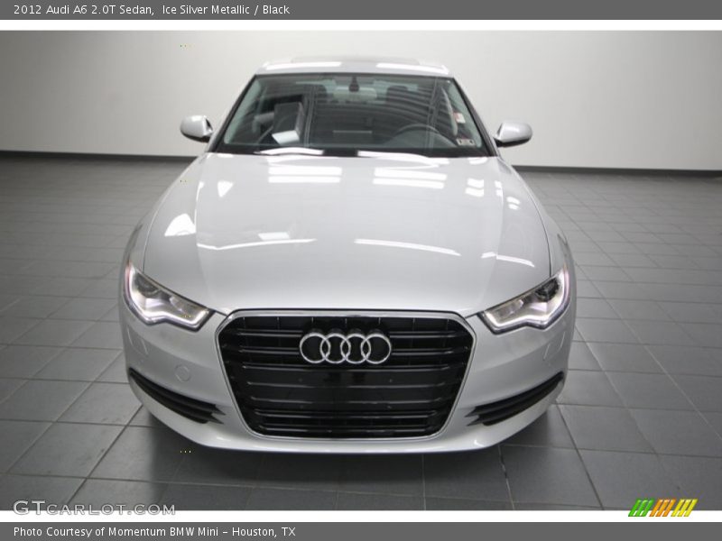Ice Silver Metallic / Black 2012 Audi A6 2.0T Sedan