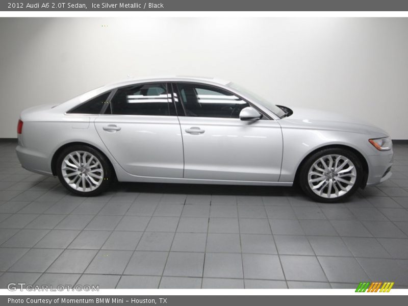 Ice Silver Metallic / Black 2012 Audi A6 2.0T Sedan