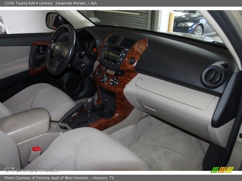 Dashboard of 2008 RAV4 Limited