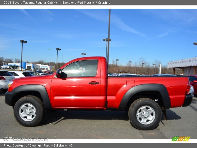  2013 Tacoma Regular Cab 4x4 Barcelona Red Metallic