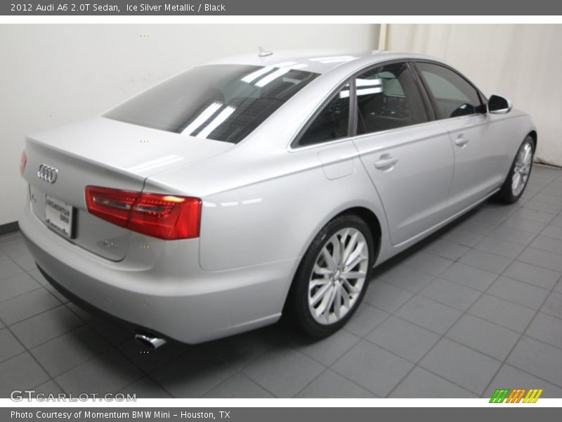 Ice Silver Metallic / Black 2012 Audi A6 2.0T Sedan