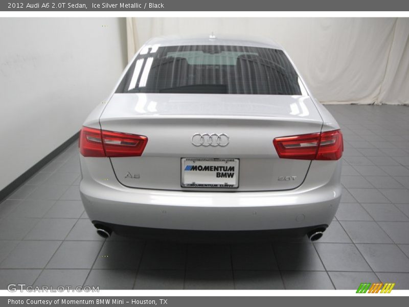 Ice Silver Metallic / Black 2012 Audi A6 2.0T Sedan