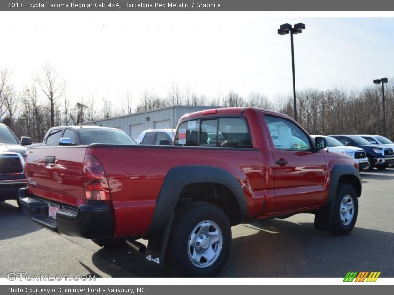 Barcelona Red Metallic / Graphite 2013 Toyota Tacoma Regular Cab 4x4