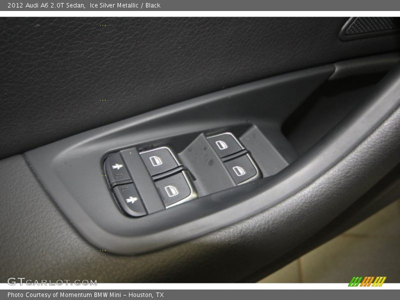 Ice Silver Metallic / Black 2012 Audi A6 2.0T Sedan