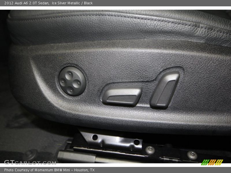 Ice Silver Metallic / Black 2012 Audi A6 2.0T Sedan