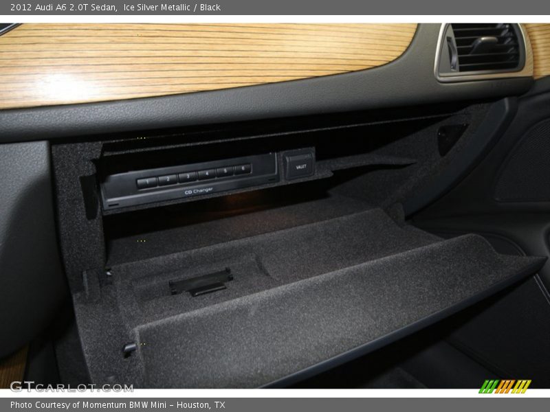 Ice Silver Metallic / Black 2012 Audi A6 2.0T Sedan