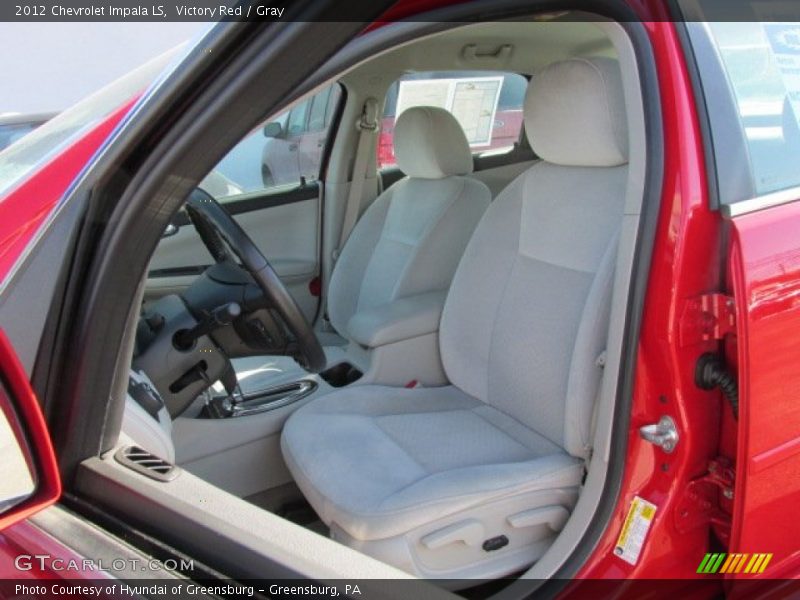 Victory Red / Gray 2012 Chevrolet Impala LS